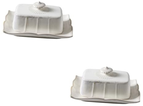Alipis 2juegos Plato De Tapa Para Postres y Aperitivos Para Cocinas Rústicas y Decoración De Mesa