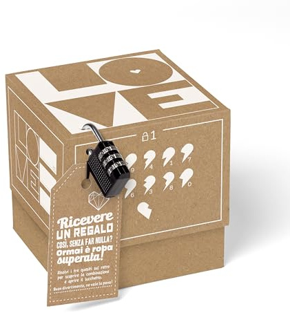 SURPRISA Caja de regalo, caja de rompecabezas, embalaje de regalo de plata, vales para boda, San Valentín, aniversario, rompecabezas de corazón