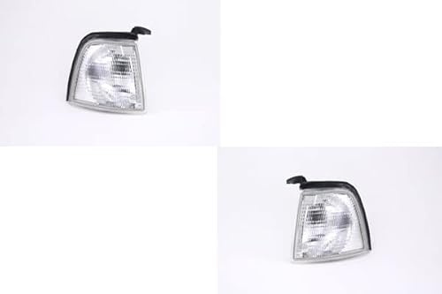 Johns, Blinkleuchte Vorne Links & Rechts Set passend für Audi 80 8C/B4 09/91-12/94 weiß
