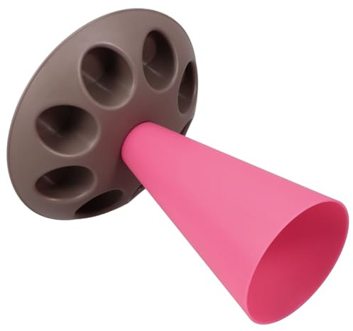 OSOLADY Icing Bag Holder Stand with Slots for Piping Bags and Nozzles Space Saving Modern Stylish Cake Decorating Accessory for Kitchen and Bakery