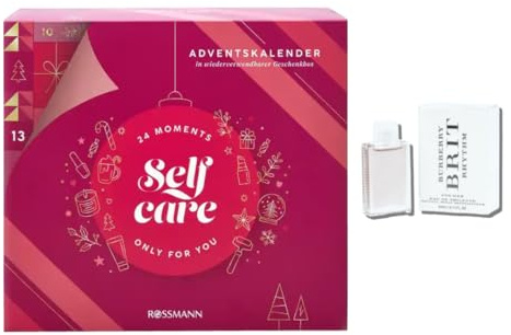 ROSSMANN Adventskalender 2025 Erwachsene, Selfcare mit 24 Beauty - Wellness-Produkten, Gesichtspflege,Advent Kalender Beauty für Herren und Damen, Advent Calendar, Weihnachtskalender (Wert 100€)