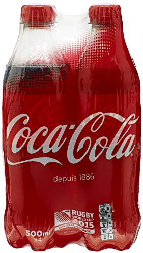 Coca-Cola Classique Pack de 4 Bouteilles de 50 cl - Lot de 3