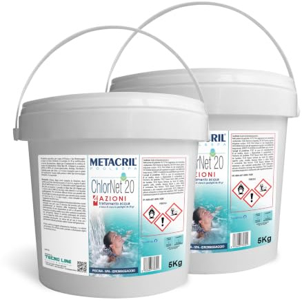 Metacril Chlor Net 20 4 Azioni Cloro Multiazione in Past. da 20gr-(5+5)10KG
