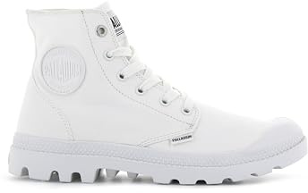 Palladium Blandade Pampa monokroma sneakerstövlar, vit, 43 EU