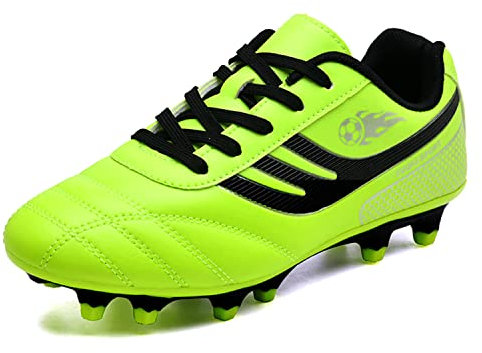 BOTEMAN Zapatos de Fútbol Niño Cesped Artificial Zapatillas de Fútbol Zapatillas Deportivas Aire Libre Atletismo Zapatillas de Futbol Adolescentes Botas de Fútbol