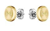 BOSS Jewelry Ohrstecker für Herren Kollektion YANN Gelbgold - 1580478