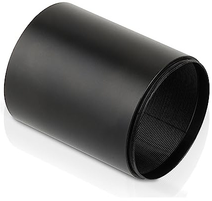 ToopMount Parasol óptico para Objetivo de 50 mm Longitud 2,76 Capucha Frontal Corta Aluminio Negro