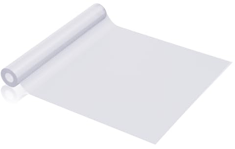 Bäcker & Lecker Schubladenmatte Antirutschmatte Küche Schubladen Matte Schubladenschoner 30 x 200 cm 4 Rollen Rutschmatte für Küchenladen Kühlschran Regale Zuschneidbar Transparent