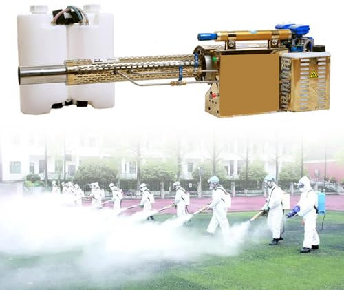LZDOYY Nebulizadora ULV eléctrica de 15L, pulverizador atomizador ultrabajo portátil, máquina pulverizadora Adecuada para Uso público en Interiores y Exteriores,120