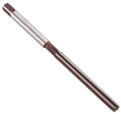 HSS-Reibahle mit gerader Nut, Durchmesser 5 mm, metrische Reibahle mit CNC-Bohrfutter, 6-Flöten-Reifenreibahlen-Bohrer, Länge 3,3 Zoll