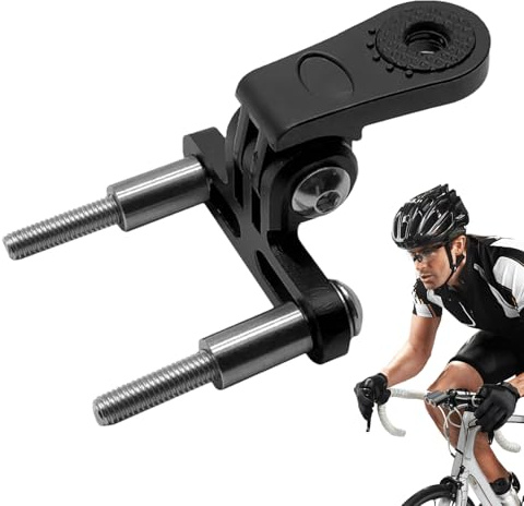 Generisch Fahrrad-Frontscheinwerfer-Montagehalter, Fahrrad-Scheinwerferhalterung - Mountainbike-Scheinwerfer-Clip-Halterung,Fahrrad-Frontlicht-LED-Lampenhalter für Mountainbikes, Rennräder