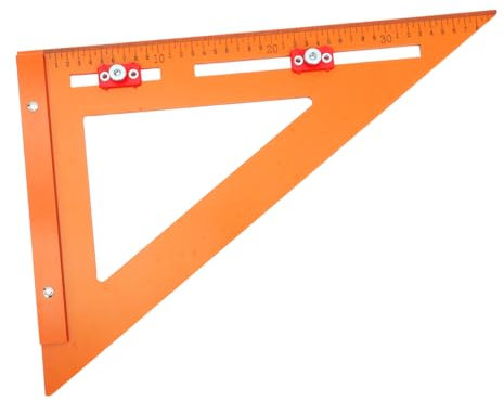 HOMOCONO Regla De Carpintero Grados Herramienta De Medición Para Posicionamiento De Ángulos Para Decoración y Carpintería
