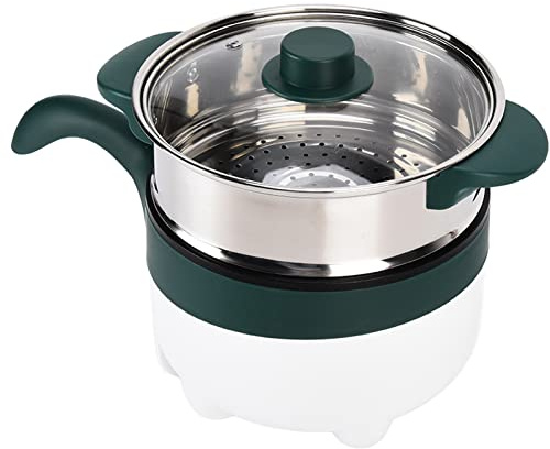 Olla Eléctrica Multifuncional de 2L y 12V, Comida Seca de Acero Inoxidable para Coche, Hogar, Cocina, Olla Eléctrica, Olla Caliente Eléctrica, Cocina Eléctrica, Olla Vaporera