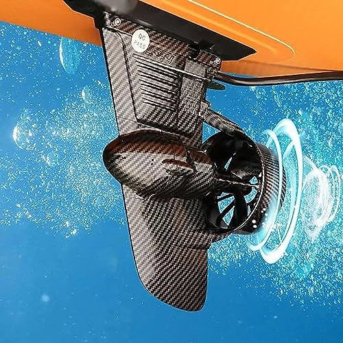 IYUESQ 24v Battery Electric Fin, Paddle Board Push Motor SUP Surf Kayak, The Top Speed is 7.5 Km/h,Adjustable Speed, Equipped with Remote Control