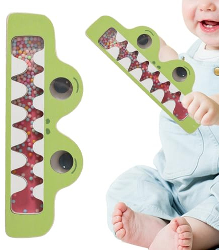 Musikinstrumente - Rasseln in Tierform, 19 x 6,5 x 1,7 cm | Handregen | Rasseln für Babys: Früherziehung und Sensori-Spiel