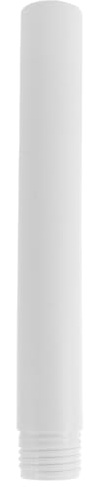 RUNROTOO Varilla de extensión para Ventilador, Varilla de Repuesto para Ventiladores circuladores de Aire de Suelo, Soporte de Suelo Blanco, Accesorio para el hogar y la Oficina.