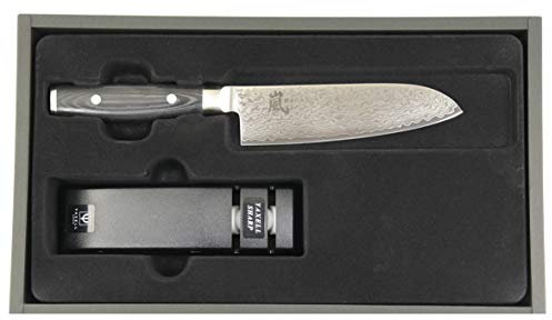 Yaxell Set RAN Santoku/Schleif, 30cm