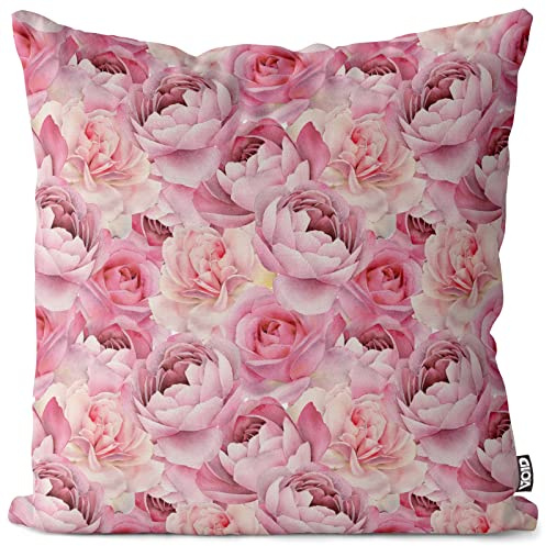 VOID Seerosen Teichrosen Kissenbezug Kissenhülle Sofakissen Kissen Deko Ostern Outdoor-Kissen Dekokissen, Kissen Größe:60 x 60 cm