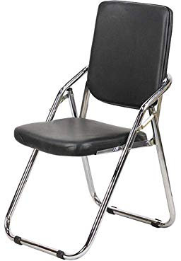 Sgabello sedia pieghevole metallo schienale gamba in metallo 88 * 39 * 38 cm