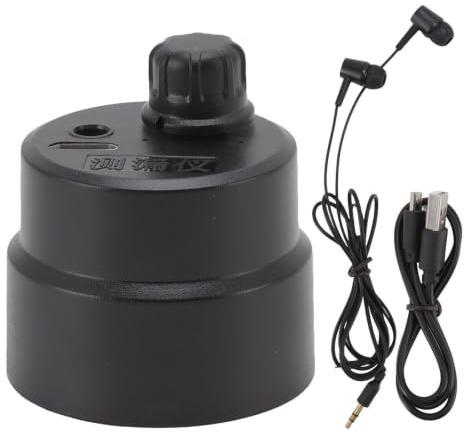 Rilevatore di Perdite per Tubi a Parete Amplificatore per Perdite di Tubi Amplificatore per Tubi a Parete Ascolta Strumento Rilevatore con Cuffie per Tubi in Acciaio Cemento Acqua