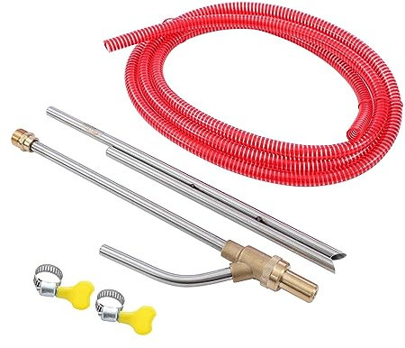 ORAZIO Hochdruckreiniger-Sandstrahl-Set, 5000 PSI Nass-Sandstrahl-Aufsatz, M22-14 mm Anschluss, für Autowäsche, Reinigung