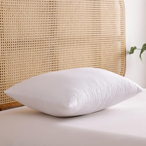 Shatex Extra fast kudde queen size 71 x 50 cm, sängkudde med justerbar insats ger starkare stöd – för rygg, mage och sidosover.