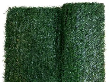 CASANOOV Haie Artificielle PICO Brise Vue Jardin 180x300 cm 1,8x3 m 5,4 m² PVC Vert Double Clôture Extérieure Terrasse Balcon Sans Entretien Rouleau Occultant UV30+ Occultation 90% 110 Brins Grade 5