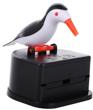 SHOWERORO Holzstäbchenhalter Vogel-zahnstocherbox Automatischer Pop-up-Spender Kreatives Design Für Küche Party-zahnstocherspender Mit Teleskop-mechanismus Langlebige Aufbewahrungsbox Für He