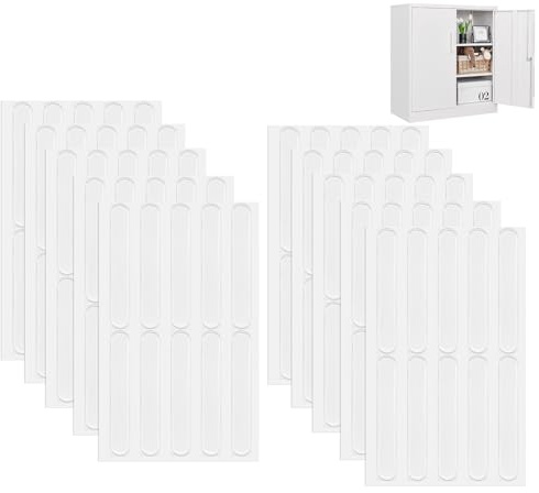 100Pcs Silicone Door Bumper Transparent Door Slamming Silencer without Trace Bumper Strip Door Handle Protection Sticker Cupboard Door Stoppers Door Silencer Wall Protector Self Adhesive
