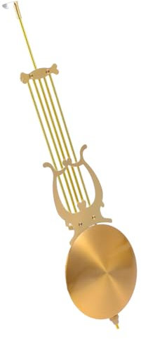 Uonlytech 5stücke Clock Pendulum Ersatzteile Für Wanduhr Präzise Mit Metallpendel Für Quartz-Uhren Robust Und Elegant Gestaltet