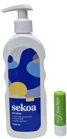 Sun Lotion SPF 50 Protection 200Ml With Free Aloe Vera Lip Balm