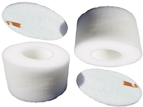 Casa Vacuums Replacment for Shark Rotator Powered Lift-Away Speed 2 Foam & 2 Felt Filter Kits Fit NV680 NV681, NV682, NV683, NV800, NV800W, NV801, NV803, UV810 Vacuums, Compare to Part # XFF680
