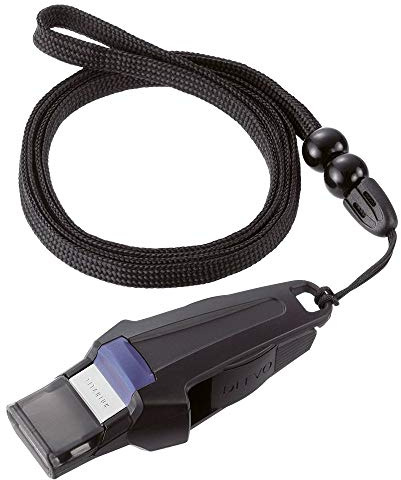 Molten Deevo Volleyball-Pfeife, Black, One Size