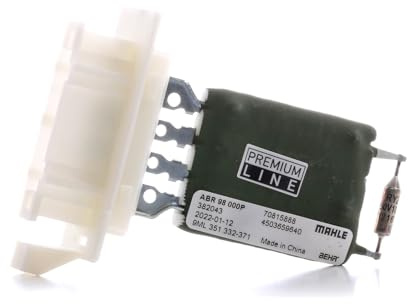 MAHLE ABR 98 000P Resistor, Innenraumgebläse - für VW Golf V (1K1), u.a.