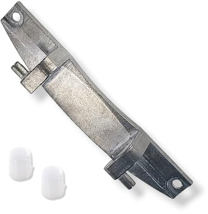 DL-pro Charnière de porte pour Bosch Siemens 10013617 Charnière hublot Charnière en métal pour machine à laver chargement avant