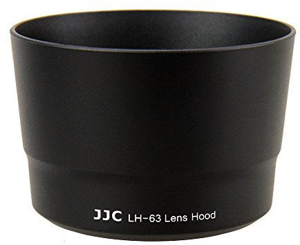 JJC Replacement Reversible Bayonet Lens Hood for Canon EF-S 55-250mm f/4-5.6 IS STM Lens, Replaces Canon ET-63 (58mm)