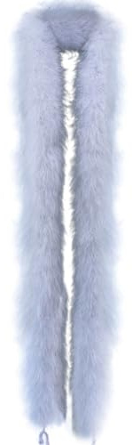 Uposao Federboa Weihnachtsboa Länge 200CM Flauschige Federstola Feder Schal Truthahnfedern für Damen Mädchen 20er Jahre Karneval Halloween Fasching Mottoparty Party Kostüm Dekoration