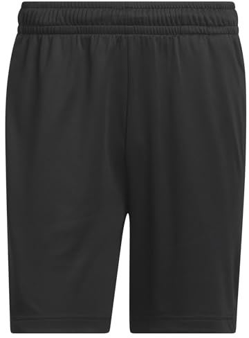 adidas Herren Legends 3-Stripes Basketball Shorts, Black/White/Black, M 9 inch