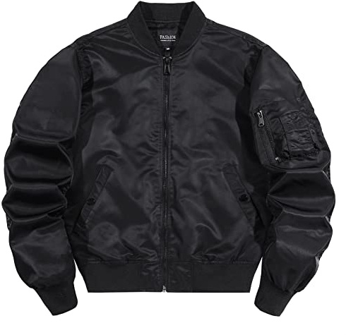 VOSMII Warm jacket Self Defense Jacket Anti cut Stab Resistant Slash Proof Bomber Jacket Body Protection Safety Clothing Bodyguard Civil Use Blouse (Color : Schwarz, Size : M)