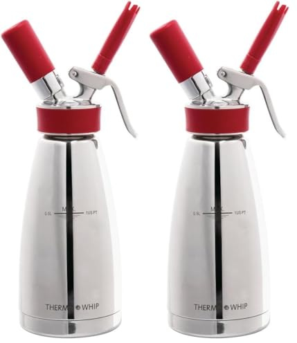 ISI Thermo Whipped Cream Dispenser 500ml (Pack of 2)