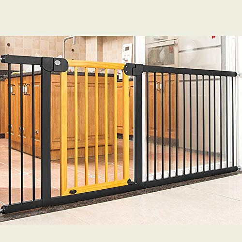 Sicherheitsverlängerungen für Tür, Laufgitter für Haustiere, Schutzgitter, erweiterbares Schutzgitter, Kaminzaun, druckmontiert, verstellbar, freistehende Leitplanke