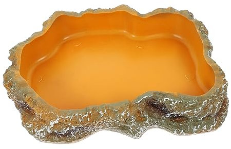 Alasum Reptilien Futter Und Wasserschale Aus Robustem Material Für Schildkröten Und Andere Reptilien Langlebig Und Einfach Zu Reinigen Sorgt Für Stressfreies Füttern Und Trinken Im