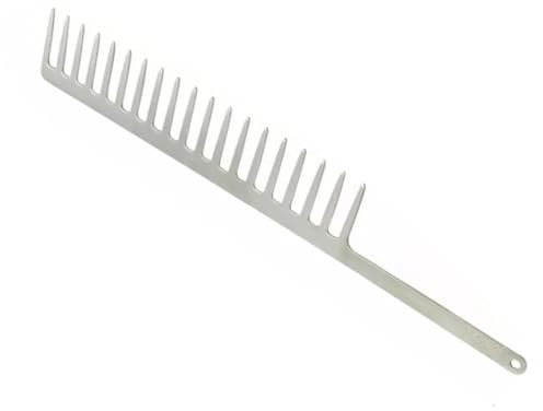 LearnLyrics Grillspieße aus Metall, Spieße zum Grillen, flache Spieße zum Grillen, Metallspieße, Wiederverwendbare Metallspieße, robuste Shish Kebob Sticks, Metallkamm, Spieße