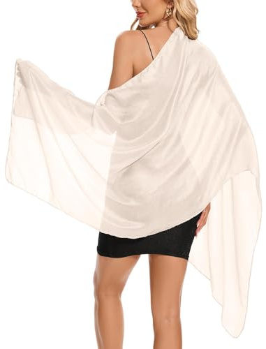 Atxnn Scialle Donna Lino Sciarpa Lungo Elegante Sciarpa Donna per Spiaggia Feste Serali Stola Estiva Primavera in Tinta Unita 185 * 70cm