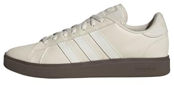 Adidas Homme Grand Court TD Lifestyle Court Casual Shoes Basket, Wonder White Core White Gum5, 42 EU
