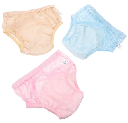 UPKOCH 3stücke Töpfchentraining Unterhose Wasserdichte Höschen Für Mädchen Atmungsaktive Baumwollwindeln Wiederverwendbare Trainingshöschen Für Kleinkinder