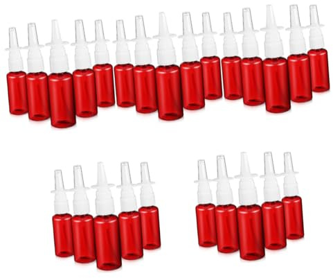 SOLUSTRE 5 Sätze Spray Kleine Spray Sprayer Nebel Flasche Nasenspray Flasche Die Pet 5 Stücke * 5