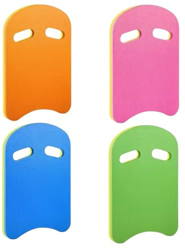 Kickboard Foam Floats (4 Pack) Swimming Float Boards, 42x29x2.5cm – Swim Training Aid for Pool & Beach