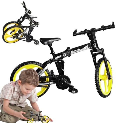 Generico Classroom Treasure Box - Para Niños | Tiny Bikee Colección De Bicicletas, Modelo En Miniatura, Juguete De Ciclismo De Juguetes De Dedos, Suministro De Fiesta De Ciclista, Ciclos De