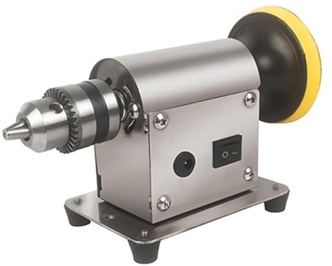 Smerigliatrice buffer lucidatrice da banco per gioielli ad alta velocità, giada, intaglio del legno, lucidatura con carta vetrata